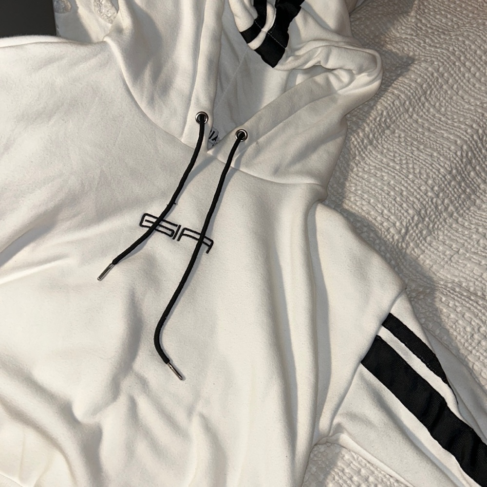 I. AM. GIA white sweatshirt